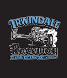 Irwindale Raceway Dragster on Black artwork - Nitroactive.net