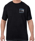Irwindale Raceway Dragster T-Shirt Black Front - Nitroactive.net