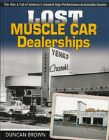 Lost Muscle Car Dealerships Softcover Book - Nitroactive.net