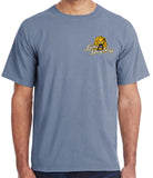 Lions Drive The Highway Drag Strip T-Shirt Blue Front - Nitroactive.net