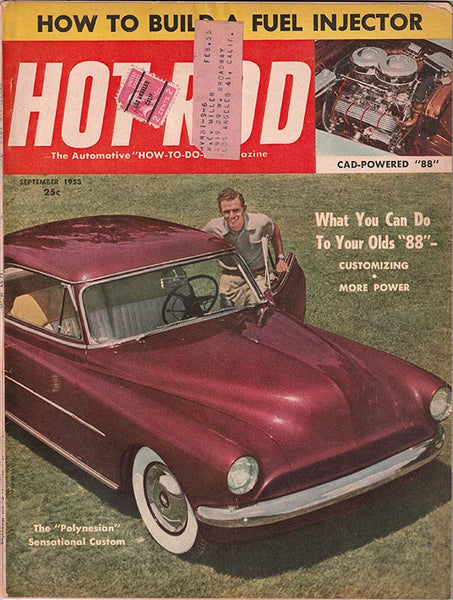 September 1953 Hot Rod Magazine