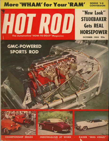 October 1953 Hot Rod Magazine - Nitroactive.net