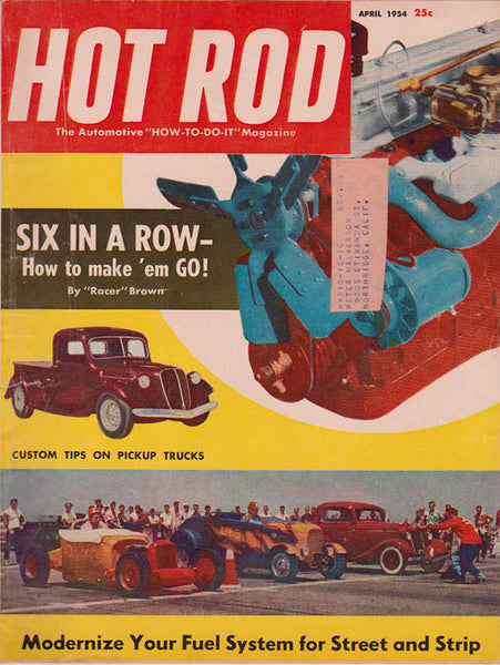April 1954 Hot Rod Magazine - Nitroactive.net