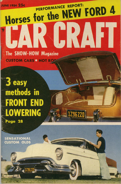 June 1954 Car Craft Magazine