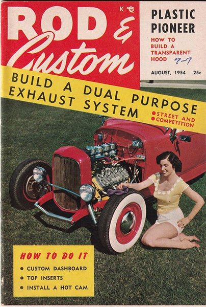 August 1954 Rod & Custom Magazine - Nitroactive.net