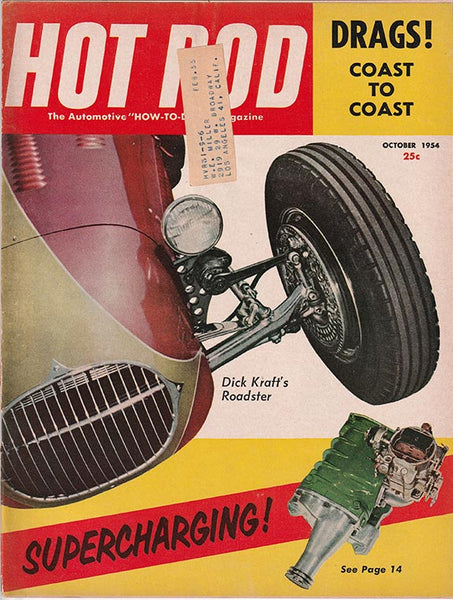 October 1954 Hot Rod Magazine