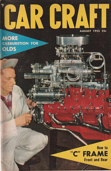 August 1955 Car Craft Magazine - Nitroactive.net