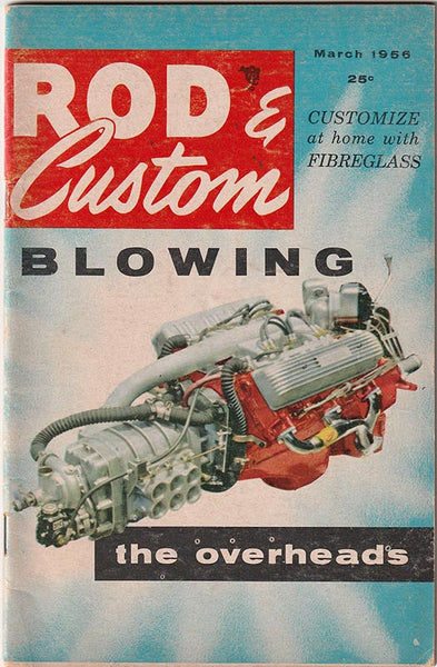 March 1956 Rod & Custom Magazine