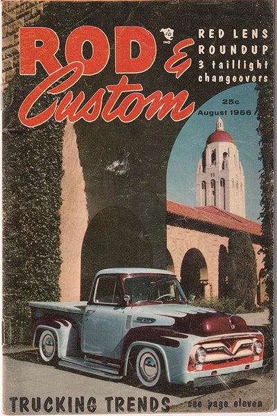 August 1956 Rod & Custom Magazine - Nitroactive.net