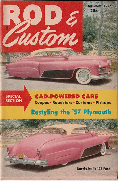 January 1957 Rod & Custom Magazine