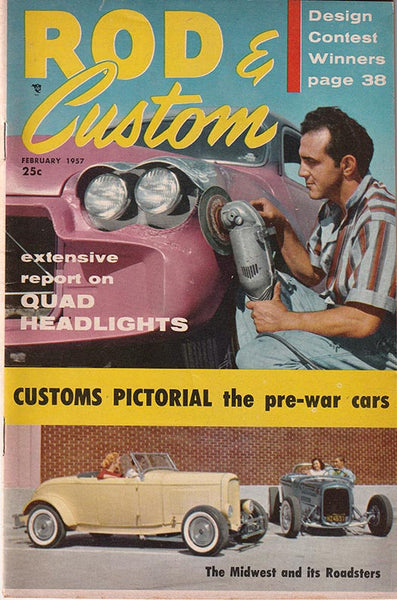 February 1957 Rod & Custom Magazine - Nitroactive.net