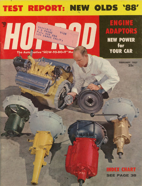 Hot Rod Magazine February 1957 - Nitroactive.net