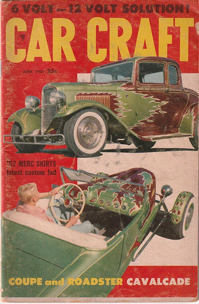 June 1957 Car Craft Magazine - Nitroactive.net