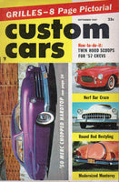 September 1957 Custom Cars Magazine