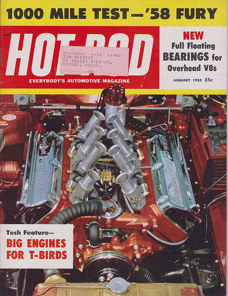 January 1958 Hot Rod Magazine - Nitroactive.net
