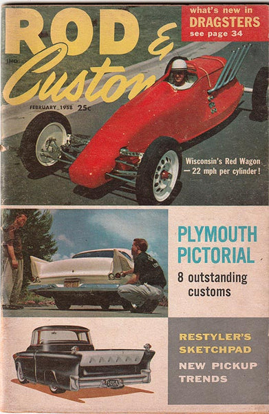 February 1958 Rod & Custom Magazine - Nitroactive.net