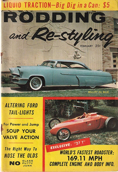 February 1958 Rodding and Re-styling Magazine - Nitroactive.net