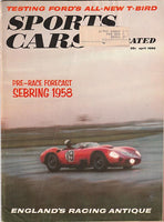 April 1958 Sports Cars Illustrated Magazine
