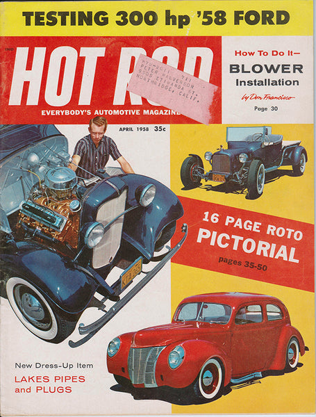 April 1958 Hot Rod Magazine - Nitroactive.net