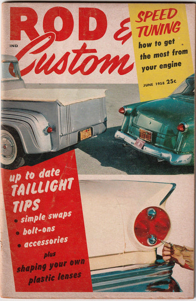 June 1958 Rod & Custom Magazine
