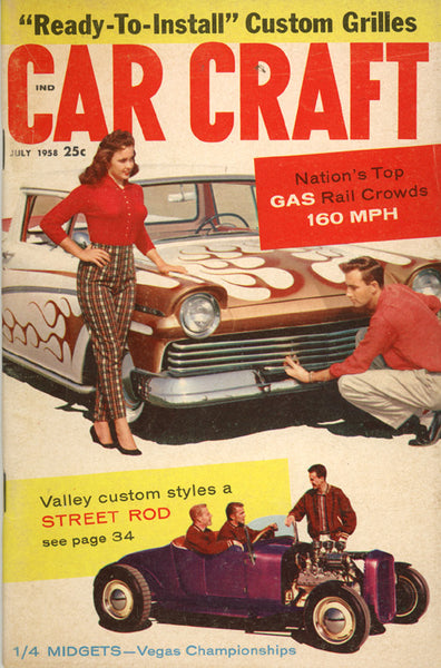 July 1958 Car Craft Magazine