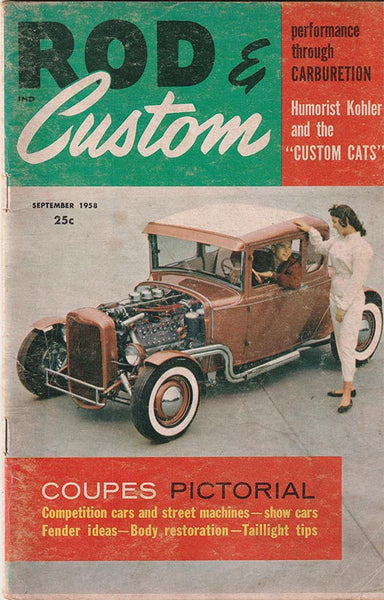 September 1958 Rod & Custom Magazine - Nitroactive.net
