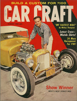 August 1959 Car Craft Magazine Cover Ford Street Rod