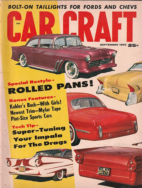 September 1959 Car Craft Magazine