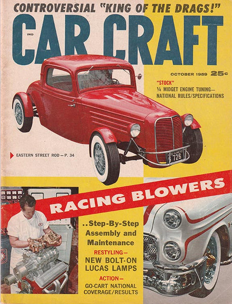 October 1959 Car Craft Magazine - Nitroactive.net