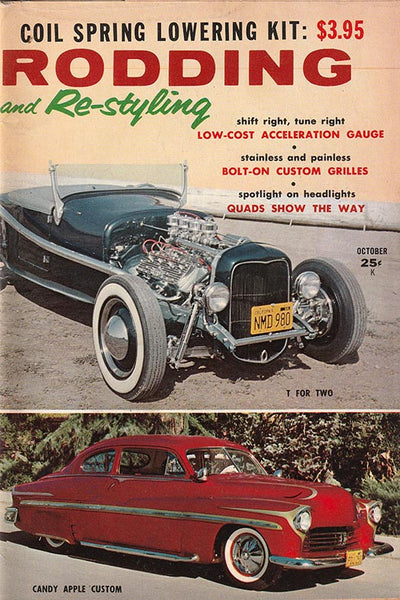 October 1959 Rodding and Re-styling Magazine