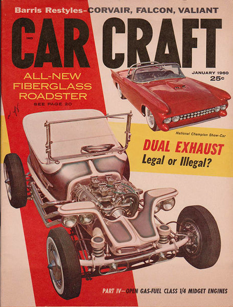 January 1960 Car Craft Magazine