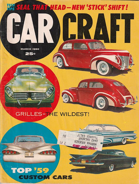 March 1960 Car Craft Magazine