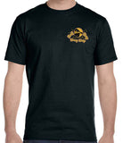 Malibu Drag Shirts Half Moon Bay Slingshot Black T-Shirt Front - Nitroactive.net
