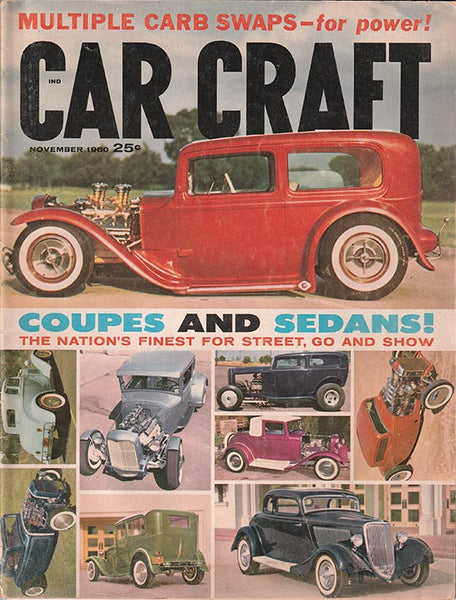 November 1960 Car Craft Magazine