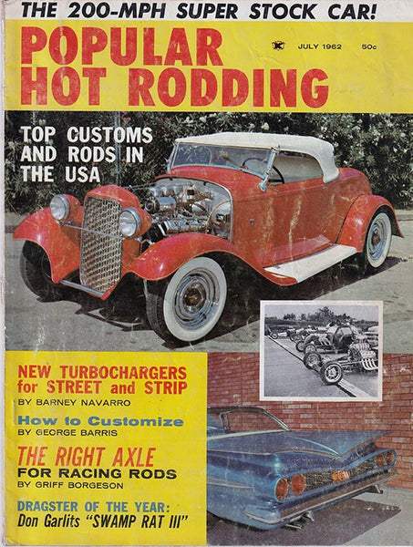 July 1962 Popular Hot Rodding Magazine