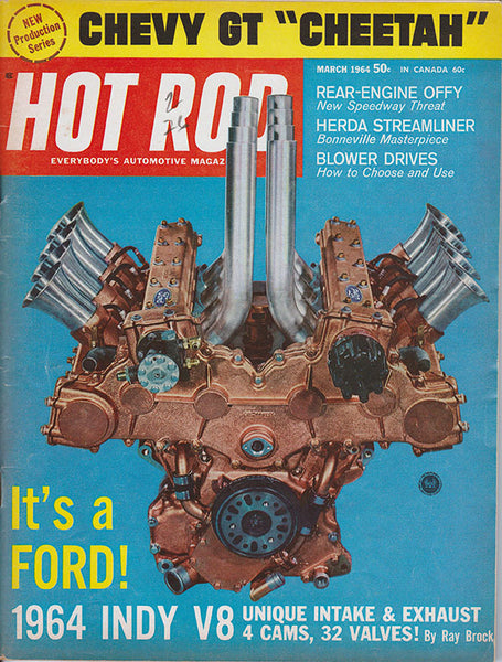 March 1964 Hot Rod Magazine