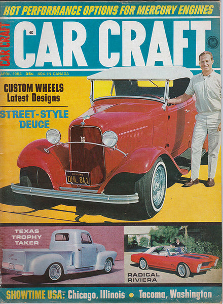 April 1964 Car Craft Magazine Cover