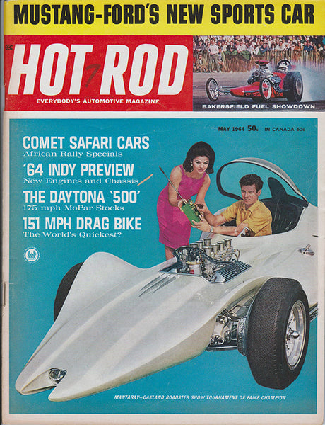 May 1964 Hot Rod Magazine Dean Jeffries Mantaray