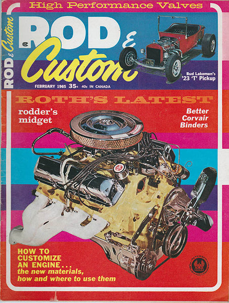 February 1965 Rod & Custom Magazine - Nitroactive.net