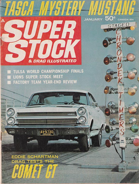 January 1966 Super Stock & Drag Illustrated Magazine - Nitroactive.net