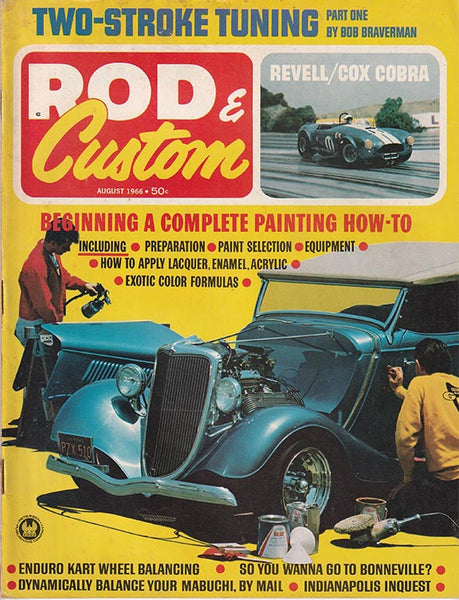 August 1966 Rod & Custom Magazine - Nitroactive.net