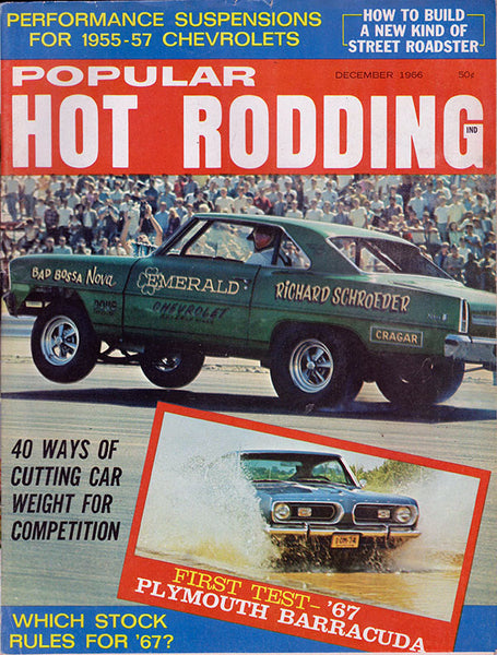 December 1966 Popular Hot Rodding Magazine