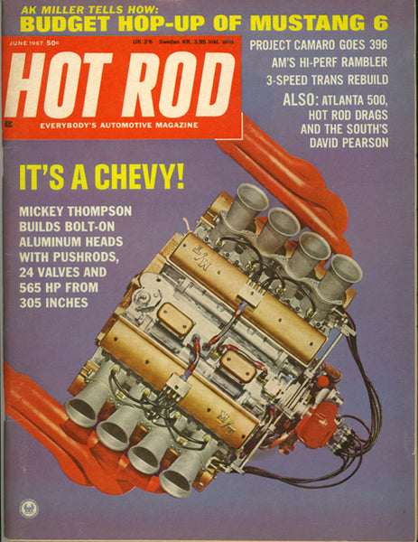 Hot Rod Magazine June 1967 - Nitroactive.net