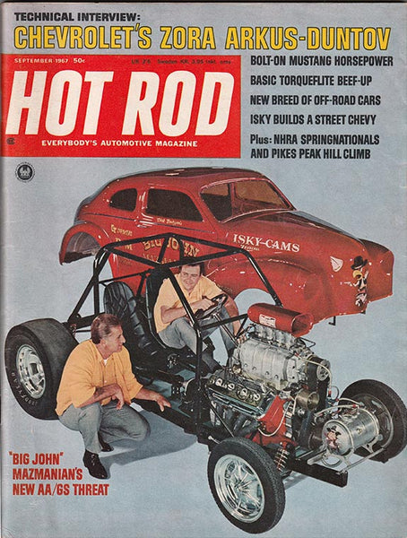 September 1967 Hot Rod Magazine