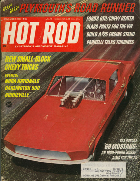 Hot Rod Magazine November 1967 - Nitroactive.net