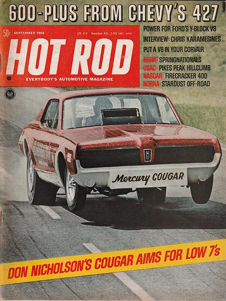September 1968 Hot Rod Magazine - Nitroactive.net