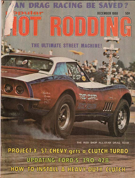 December 1969 Popular Hot Rodding Magazine