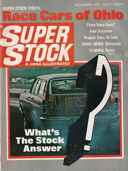 December 1970 Super Stock & Drag Illustrated Magazine - Nitroactive.net