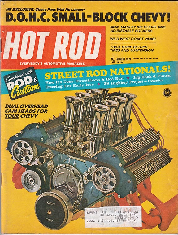 【Hot Rod】　ヴィンテージマガジン　1970年代 Hot Rod】 ヴィンテージマガジン 1970年代