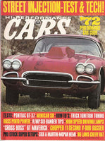 November 1971 Hi-Performance Cars Magazine